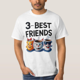 Camiseta Sip, Laugh, Repetir: 3 mejores amigos café Mug