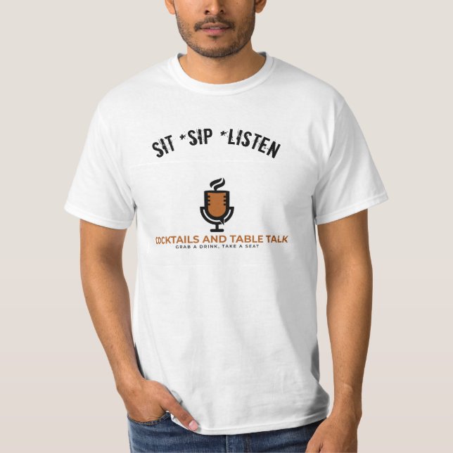 Camiseta Sip Listen Tee (Anverso)