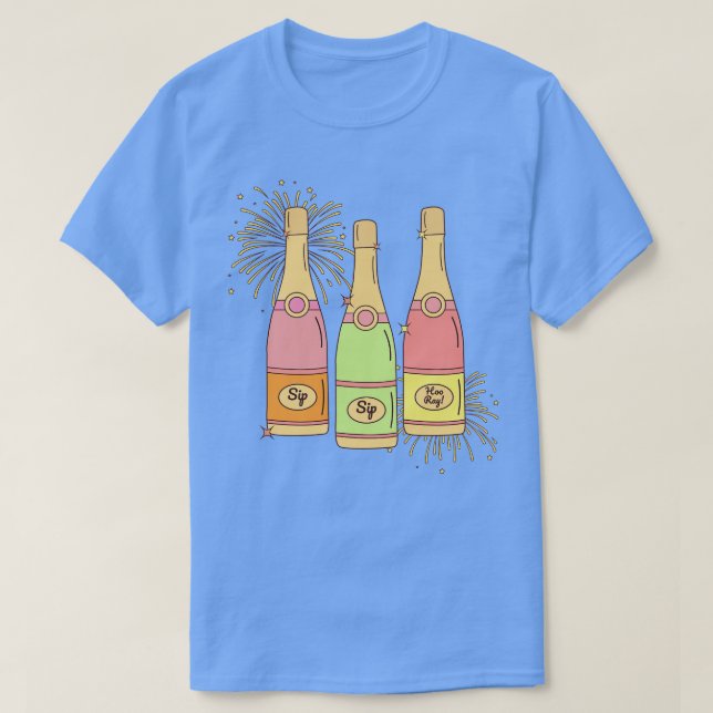 Camiseta Sip sip Hooray 1 (Diseño del anverso)