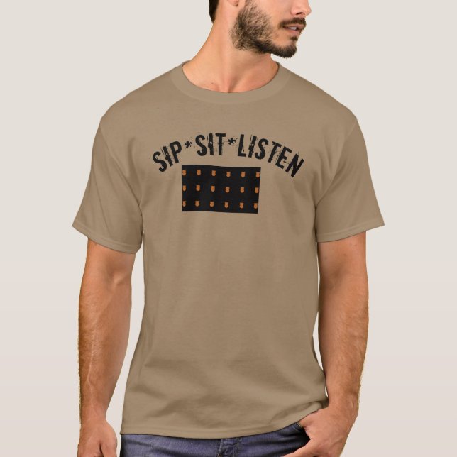 Camiseta Sip Sit Listen Tee (Anverso)