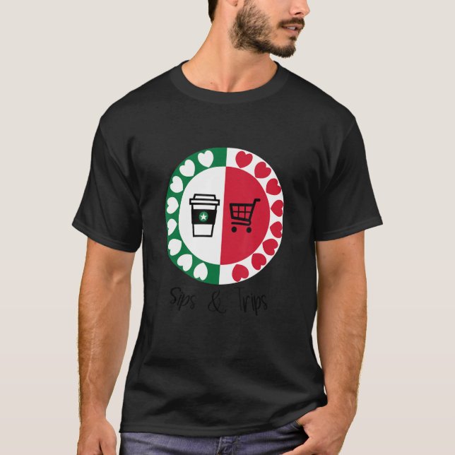 Camiseta Sips Y Viajes Cafetería Y Viajes Comerciales (Anverso)