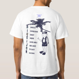 Camiseta Siquijor: MUCHACHO DE HOMBRES DE HERMANOS: Atrás, 