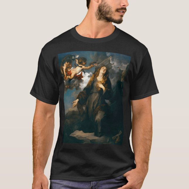 Camiseta Sir Anthony Van Dyck Saint Rosalie En (Anverso)
