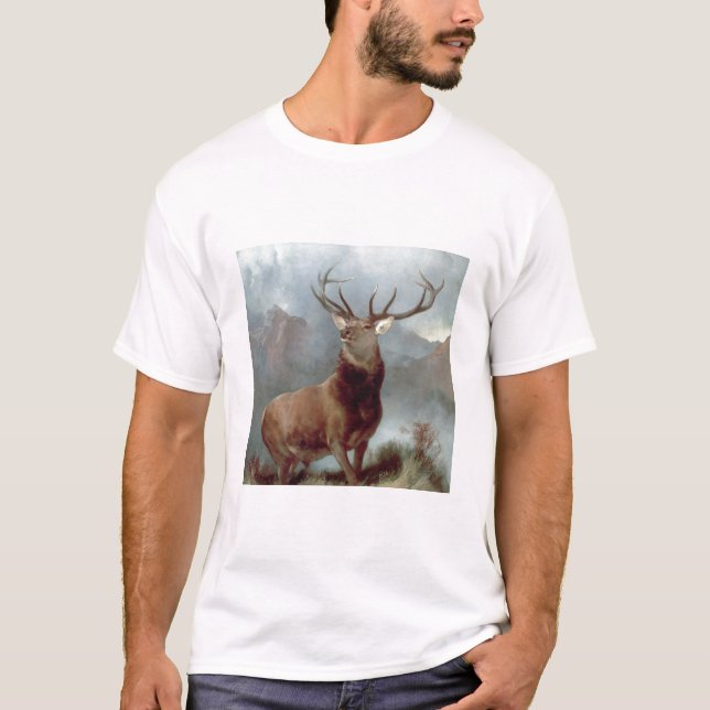 Camiseta Sir Edwin Landseer | Monarca del Glen, 1851 (Anverso)