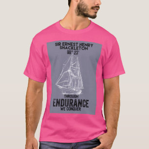 Camiseta Sir Ernest Shackleton - A través de la resistencia