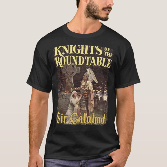 Camiseta Sir Galahad Caballeros de la Mesa Redonda Li medie (Anverso)
