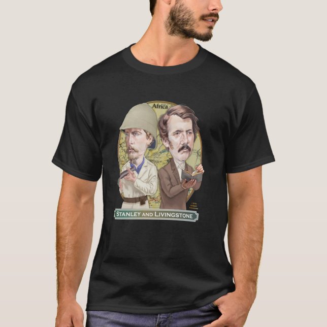 Camiseta Sir Henry Morton Stanley y David Livingstone, ex (Anverso)