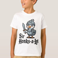 Sir Honks-A-Lot Ganso Caballero Divertido