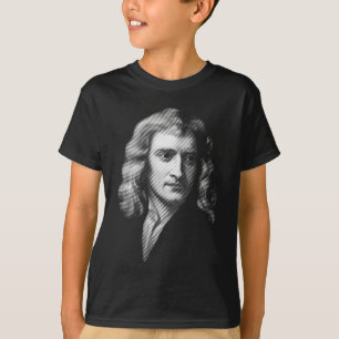 Camiseta sir Isaac Newton