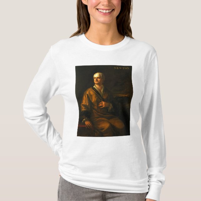 Camiseta Sir Isaac Newton, 1710 (Anverso)