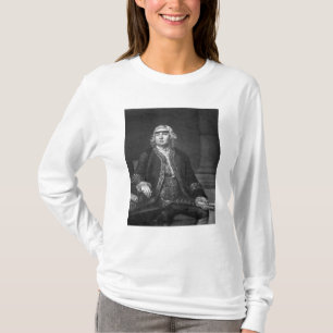 Camiseta Sir Juan Fielding, grabado por James McArdell