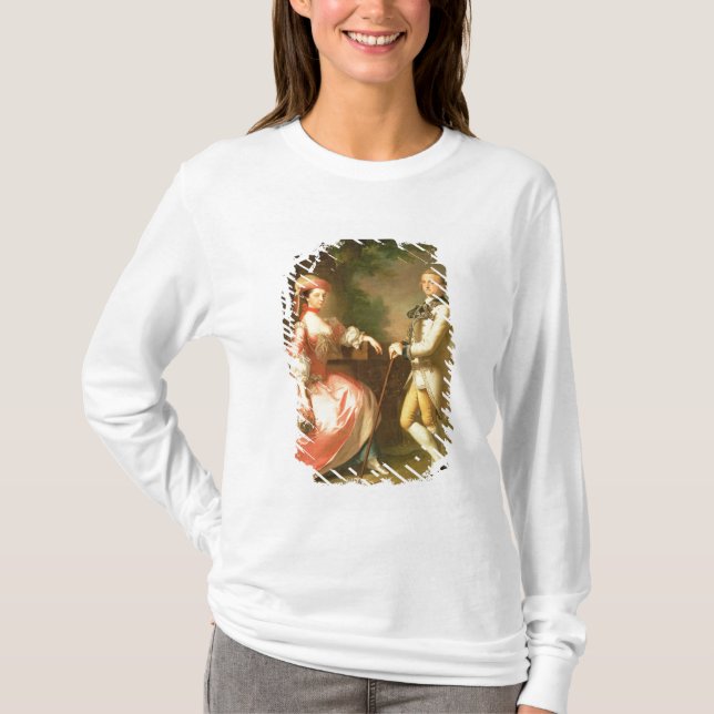 Camiseta Sir Juan poste, 5to baronet (Anverso)