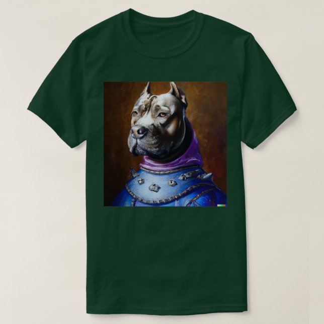 Camiseta Sir Marshall el Pitbull (Diseño del anverso)
