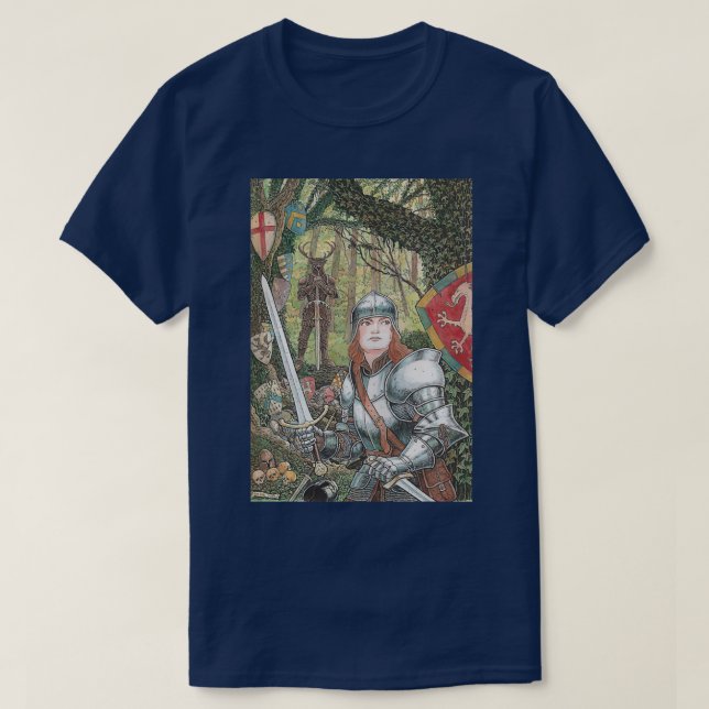 Camiseta Sir Meghan en los bosques (Diseño del anverso)