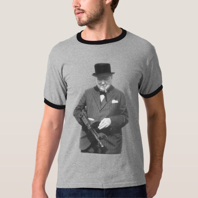Camiseta Sir Winston Churchill (Anverso)