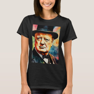 Camiseta Sir Winston Churchill 2 Pegatina
