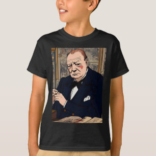 Camiseta Sir Winston Churchill 4 Pegatina