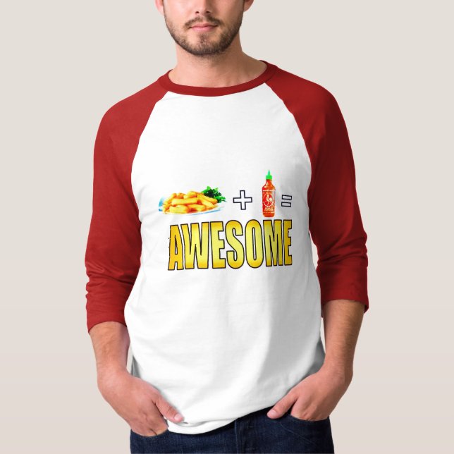 Camiseta Siracha impresionante (Anverso)