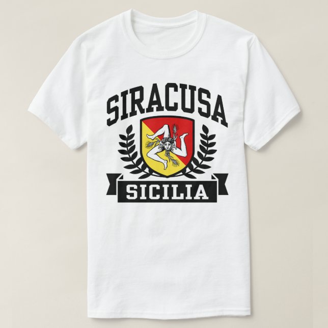 Camiseta Siracusa Sicilia (Diseño del anverso)
