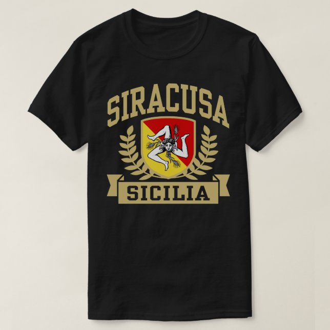Camiseta Siracusa Sicilia (Diseño del anverso)
