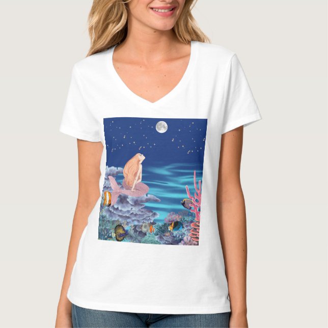 Camiseta sirena (Anverso)
