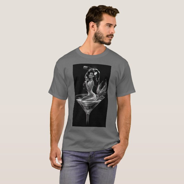 Camiseta Sirena 2017 del Año Nuevo (Anverso completo)