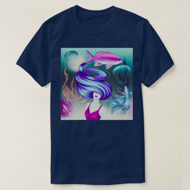 Camiseta Sirena 4 (Diseño del anverso)