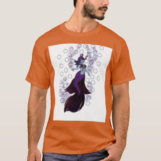Camiseta Sirena beta oscura