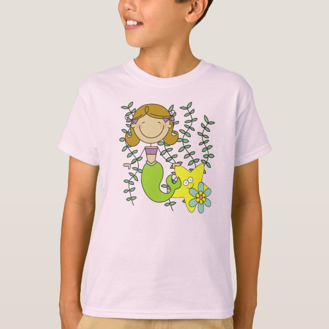 Camiseta Sirena cabelluda de Brown (Anverso)