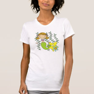 Camiseta Sirena cabelluda de Brown