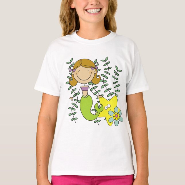 Camiseta Sirena cabelluda de Brown (Anverso)
