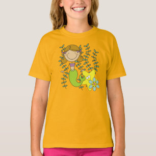 Camiseta Sirena cabelluda de Brown
