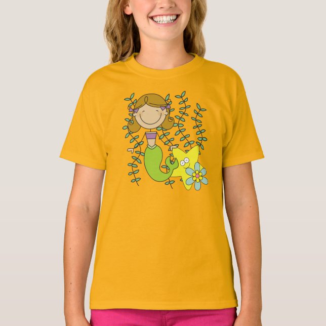 Camiseta Sirena cabelluda de Brown (Anverso)