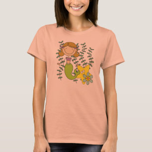Camiseta Sirena cabelluda de Brown