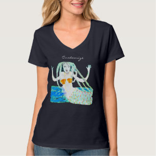 Camiseta Sirena con candados Thunder_Cove