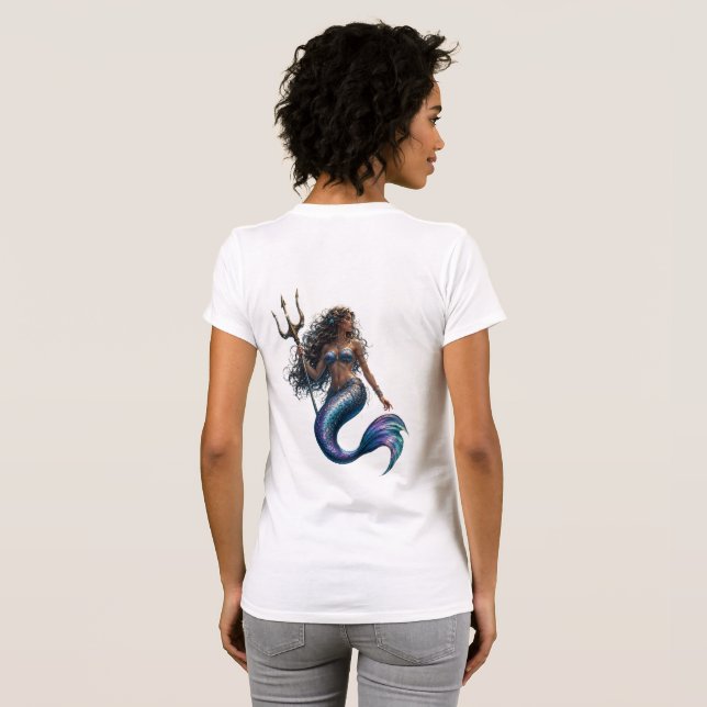 Camiseta Sirena con lanza (Reverso completo)