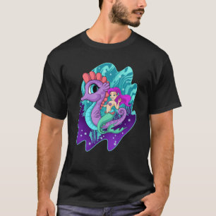 Camiseta Sirena Cuidada En La Creatura Acuática De Las Sire