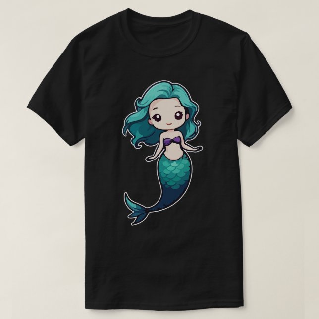 Camiseta Sirena Cuta (Diseño del anverso)