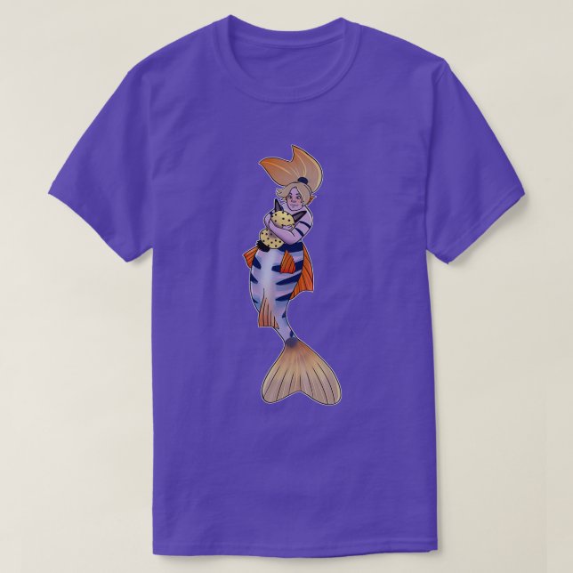 Camiseta Sirena de enano esmeralda (Diseño del anverso)