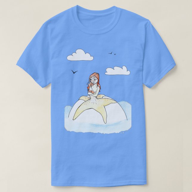 Camiseta Sirena de estofado (Diseño del anverso)