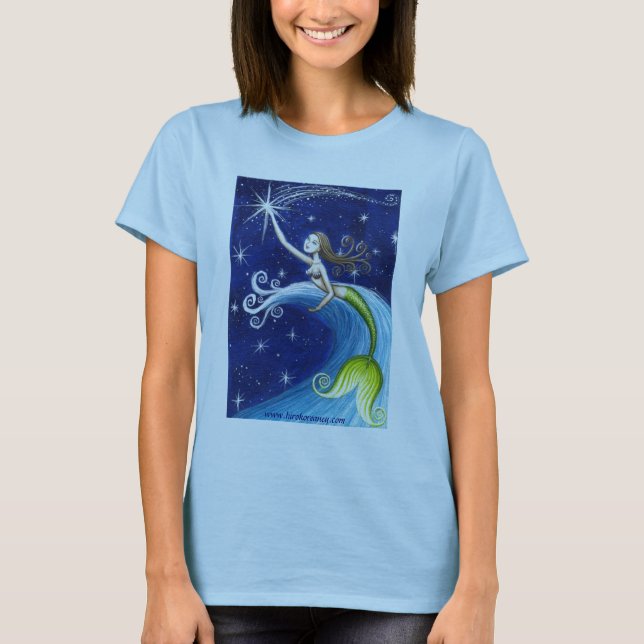 Camiseta Sirena de la estrella fugaz (Anverso)