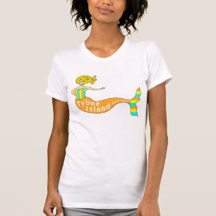 Camiseta Sirena de la isla de Tybee, Georgia
