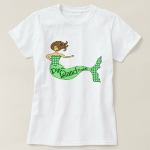 Camiseta Sirena de la isla del pino, la Florida