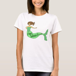 Camiseta Sirena de la isla del pino, la Florida