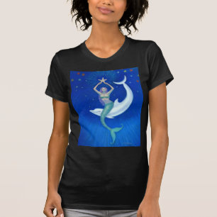 Camiseta Sirena de la luna del delfín