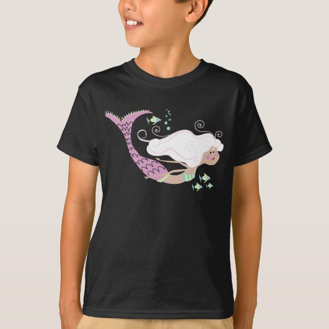 Camiseta Sirena de la natación (Anverso)