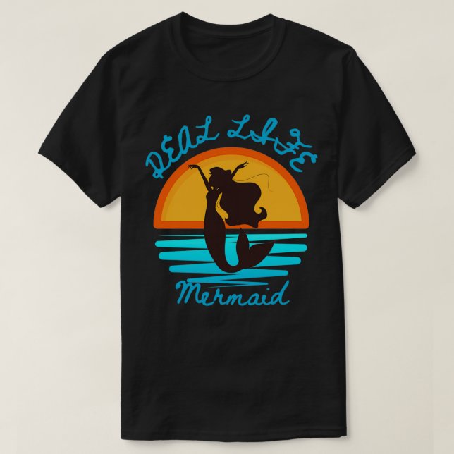 Camiseta Sirena de la vida real 4 (Diseño del anverso)