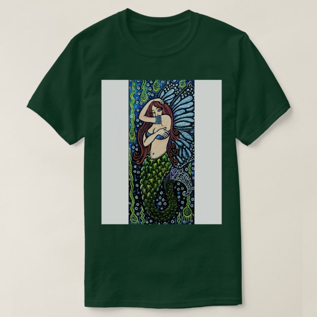 Camiseta Sirena de Mar Profundo (Diseño del anverso)