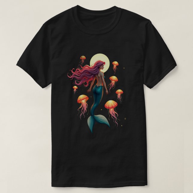 Camiseta Sirena de Medusa (Diseño del anverso)