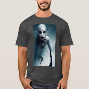 Camiseta Sirena de Midjourneys Real Life Mermaid Series